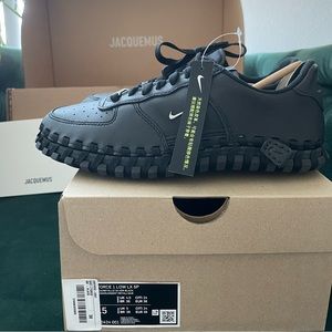 Authentic JACQUEMUS x NIKE Air Force 1 size 38